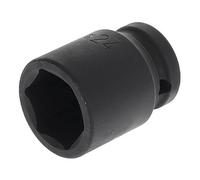 GEDORE Impact wrench socket, Socket, 1/2" 12.5 mm drive, Hex UD profile, SW 24 mm, Machine-operated, Automotive, K19 24