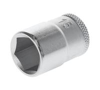 GEDORE Socket, 3/8" 10 mm drive, Hexagonal, 15 mm width, Tool, 30 15, Chrome-plated steel