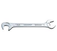 Gedore 8-9 9 mm Small Double Ended Midget Spanner - Silver