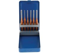Pin Punch Set 6 pcs in Metal case