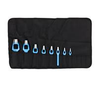 GEDORE Arc punch set, 8-piece set, Ø 3 - 25 mm, Rubber leather gaskets fabric, Round, Punch, 57304