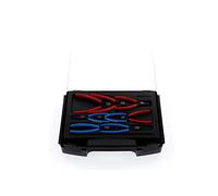 GEDORE Circlip pliers set, 8-pc., Tool set for inner and outer circlips, Straight and 45° angled, 1101-004