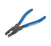 GEDORE Combination pliers for cutting/holding/twisting, Long cutting edges, Non-slip handles, European pattern, Length 160 mm, 8245-160 TL