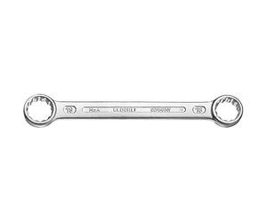 GEDORE Double-ended ring spanner, AF 6+7 mm, Straight, Flat, Slender, Bi-hex, UD profile, Spanner, 4 6x7