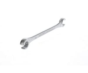 GEDORE Double-ended ring spanner open, AF 17+19 mm, 15° angled, Bi-hex, UD profile, Spanner, 400 17X19