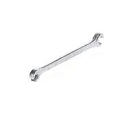 GEDORE Double-ended ring spanner open, AF 8+10 mm, 15° angled, Bi-hex, UD profile, Spanner, 400 8X10