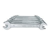 Gedore Double open ended spanner set 8 pcs 6-22 mm