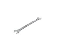 GEDORE Double Open-Ended Spanner 7 x 9 mm, High-Quality Vanadium Steel, Anti-Glare Look, According to DIN 3110, Silver