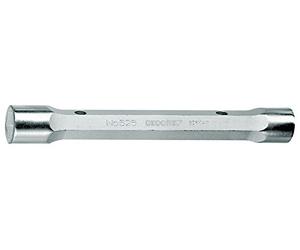 Gedore Double Tube Spanner Massive, Hex 13 x 17 mm - 626 13 x 17