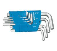 Gedore H 42-88 A Hexagon Allen Key Set In Holder 8 pcs 5/64-5/16AF