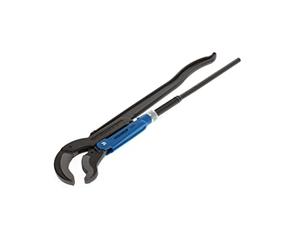 GEDORE Heavy Duty Three-Point Pipe Wrench Snap, 3 Inch, "Swede" Jaw Position, Chrome Vanadium Special Steel, Blue/Silver