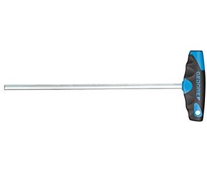 GEDORE Hex Screwdriver with 2K-T Handle 5/16AF, 1 Piece, 2142 T 5/16AF