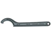 GEDORE Hook spanner with lug, for Slotted nuts, AF 52-55 mm, Tip dia. 5 mm, Ratchet spanner, 40 52-55