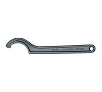 GEDORE Hook spanner with lug, for Slotted nuts, AF 95-100 mm, Tip dia. 5 mm, Ratchet spanner, 40 95-100