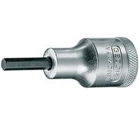 Gedore IN19 1/4 AF 61555010 in Hex Socket 1/2-inch Square Drive