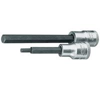 Gedore IN19L10-140 1/2 10.0 x 140 mm 6 Hex Screws Screwdriver Bit Socket - Silver