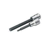 Gedore IN19L14-140 1/2 14.0 x 140 mm 6 Hex Screws Screwdriver Bit Socket - Silver