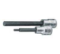 Gedore IN19L6-160 1/2 6.0 x 160 mm 6 Hex Screws Screwdriver Bit Socket - Silver
