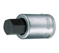 Gedore IN3222 3/4 22,0X 80mm 6 Hex Screwdriver Bit Socket - Silver