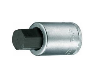 Gedore IN3222 3/4 22,0X 80mm 6 Hex Screwdriver Bit Socket - Silver