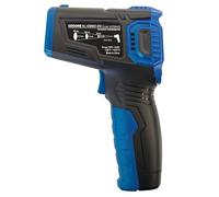 GEDORE Infrared Thermometer 3475840, Non-Contact Temperature Measurement, -50 to +550°C, 12-Point Laser Detection, Adjustable Emission Level, LCD Color Display, CE/ROHS
