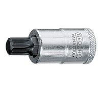 Gedore INX1910 1/2 M10 x 55 mm Screwdriver Bit Socket - Silver
