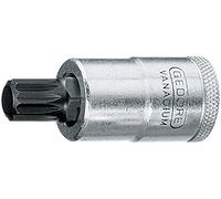 Gedore INX1912 1/2 M12 x 55 mm Screwdriver Bit Socket - Silver