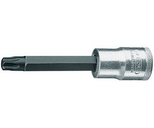 Gedore ITX19LT40-100 1/2 T 40 x 100 mm Screwdriver Bit Socket - Silver
