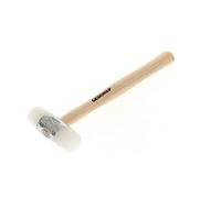 GEDORE Nylon hammer with wooden handle, Leather hammer, Dia. 35 mm, Hammer with ash wood handle, Tool, Forged, 225 E-35