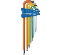 Gedore Offset Screwdriver set, 9 pieces, colored