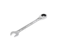 GEDORE Open-ended spanner with ring ratchet, AF 27 mm, Flat, Bi-hex, UD profile, Spanner, 7 R 27