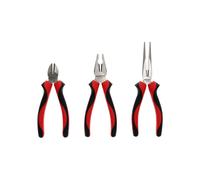 Gedore R28002003 3 Piece Side Cutter, Combination & Long Nose Plier Set