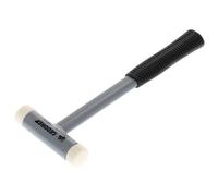 Gedore Non-Rebound Soft Hammer, Diameter 25 mm, Steel Tube Handle, Interchangeable Polyamide Heads