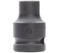 GEDORE Red Impact Socket 1/2 Inch Hexagonal, Short Spanner Width 30 mm