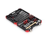 GEDORE red 61-piece Socket spanner set, Bi-hex, 1/2", 4-13 mm, Tool, Ratchet hammer pliers, for Automotive, R69003061
