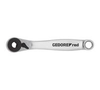 Gedore RED Bit Ratchet 1/4 L/R 91 mm RSW 6° + adapter
