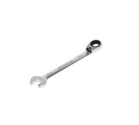 GEDORE red Combination ratchet spanner, Reversible, AF 15 mm, Angled, Flat, Bi-hex, Spanner, R07200150
