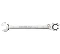 GEDORE red Combination ratchet spanner, Reversible, AF 21 mm, Angled, Flat, Bi-hex, Spanner, R07200210