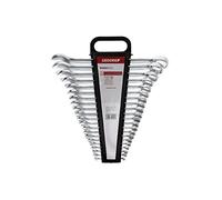Gedore Red Combination Spanner Set, 21 Pieces, SW 6-32, Chrome Vanadium Steel, Silver