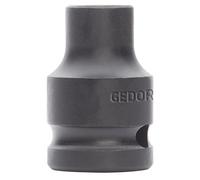 GEDORE Red Impact Socket 1/2 Inch Hexagonal, Short Spanner Width 13 mm