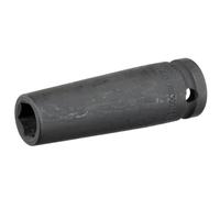 GEDORE red Impact wrench socket, Socket, 1/2" 12.5 mm drive, Hex, AF 17 mm, Long, Machine-operated, carmotive, R63001716