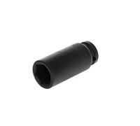 GEDORE red Impact wrench socket, Socket, 1/2" 12.5 mm drive, Hex, AF 24 mm, Long, Machine-operated, Automotive, R63002416