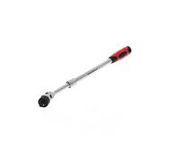 Gedore Red Joint Telescopic Ratchet, switchable, 180° Swivel Ratchet Head, 1/2 inch, Ergonomic 2K Handle, Steel Tube, red/Black