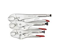 Gedore RED Locking Pliers Set 7-12" 3 Pieces 35-60 mm