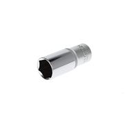 GEDORE red Long socket, 1/2" 12.5 mm drive, hexagonal, 24 mm AF, Tool, R61002414, Steel