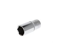 GEDORE red Long socket, 1/2" 12.5 mm drive, hexagonal, 27 mm AF, Tool, R61002714, Steel