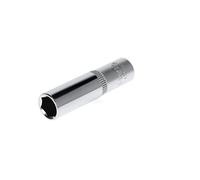 GEDORE red Long socket, 1/4" 6.3 mm drive, hexagonal, 9 mm AF, Tool, R41000909, Steel