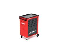 Gedore Red MECHANIC Workshop Trolley, 6 Drawer Tool Trolley, Sheet Steel, Lockable, R20150006