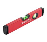 GEDORE 300mm spirit Level R94100051, horizontal & vertical vials shockproof