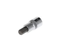 GEDORE red Screwdriver bit socket hex, 10 mm AF, 1/2" 12.5 mm, Screwdriver bit socket, Tool, R62551010, Steel